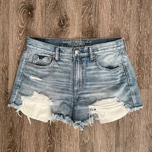 American eagle hi rise festival shorts